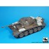 1/35 British Cruiser Tank A 34 Comet Accessories set for Tamiya kits