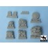 1/48 SdKfz.222 German Light Armored Vehicle Accessories Set for ICM kit #48191 &Tamiya 