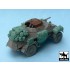 1/48 SdKfz.222 German Light Armored Vehicle Accessories Set for ICM kit #48191 &Tamiya 