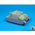 1/72 SdKfz.166 Sturmpanzer IV Brummbar Acc. Set for Italeri kits