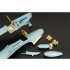 1/72 P-39Q-L-N P-400 Aircobra PE parts for RS models kit