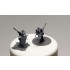 1/350 IJN Type96 25mm Single AA Gun Late Type with Shield (12pcs)