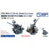 1/700 USN 3&quot;/50 Mk33 AA Guns and SPG-34 Radar (4pcs)