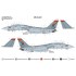 Decals for 1/32 F-14D VF-11 Red Rippers CVN-70 1996