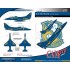 Decals for 1/32 US Navy Blue Angels A-4F Ta-4J Skyhawk 1978