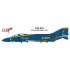 Decals for 1/32 US Navy Blue Angels F-4J Phantom II 1969