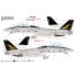 Decals for 1/32 Grumman F-14A VF-21 Freelancers