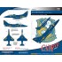 Decals for 1/48 US Navy Blue Angels A-4F Ta-4J Skyhawk 1978