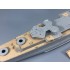 1/350 TunisCraven DD-70 Heavy Cruiser Wooden Deck w/Metal Chain for Trumpeter kits #05353