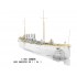 1/350 USS Chester Reconnaissance Cruiser Assembly Ship Kit