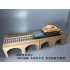 Stone Arch Bridge & Railway Tracks for 1/35 Tanks & 1/87 Trains (360mm x 100mm x 180mm)