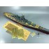 1/350 USS Missouri Battleship Wooden Deck, PE, Metal Gun Barrel for Mini Hobby (Trumpeter) #80604