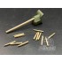 1/35 T34/76 Metal Gun Barrels + Ammo for Tamiya 35059