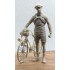 1/35 Bianchi Racing Bicycle with Cyclist from Early 1900s