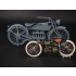 1/16 Henderson 4-cylinder Motorcycle Civil Version