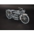 1/16 Henderson 4-cylinder Motorcycle Civil Version