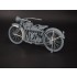 1/16 Henderson 4-cylinder Motorcycle Civil Version