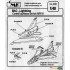 1/48 BAC Lightning Control Surfaces Set for Airfix kit