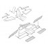 1/72 Mitsubishi A6M5 Control Surfaces Set for Hasegawa kit