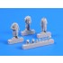 1/72 U-Boat Type U-IX Crew with Raincoats for Revell kit (3 Figures)