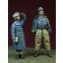 1/35 WWII Luftwaffe Pilot and Helferin, Winter 1942-1945