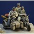 1/35 Waffen SS Motorcycle Crew, Hungary, Winter 1945 