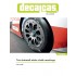 1/20 Tyre Sidewall White Chalk Markings for F1 and GTs car