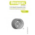 1/24 Abarth Cromodora Rims for Italeri kits