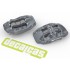 1/24 Porsche 911 991 GT3 RSR - 2018 Brakes for Decalcas #DCL-PAR094, Nunu #24040