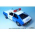 1/24 ROK Police Car 1980s Decal set w/Resin Police Light for Academy Pony Hyundai kits