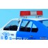 1/24 ROK Police Car 1980s Decal set w/Resin Police Light for Academy Pony Hyundai kits