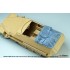 1/35 Sd.Kfz.251 Ausf.C Canvas Top Half Covered set for Academy/Dragon/AFV Club kits