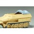 1/35 Sd.Kfz.251 Ausf.C Canvas Top Half Covered set for Academy/Dragon/AFV Club kits