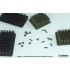 1/35 US M242 25mm Bushmaster Cartridges and Clips (over 200pcs) for M2/M3 LAV-25 APC