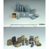 1/35 WWII German SdKfz. 251 Halftrack Fuel Container set