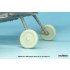 1/48 Bf 109G-6 Wheel set Vol.2 for Tamiya kits