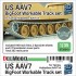 1/35 US AAVP7 BigFoot Workable Track set for Tamiya/Academy/HobbyBoss kits