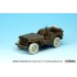 1/35 US Willys MB Wheels w/Snow Chain Set for Tamiya/Dragon/Bronco kits