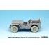 1/35 US Willys MB Wheels w/Snow Chain Set for Tamiya/Dragon/Bronco kits