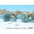 1/35 US M3A1 Scout Car Sagged Wheel set for Tamiya kits