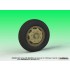 1/35 German Opel Maultier Half-Track Sagged Front Wheel set for Dragon/Italeri/ETC kits