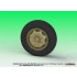 1/35 German Opel Maultier Half-Track Sagged Front Wheel set for Dragon/Italeri/ETC kits