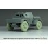 1/35 WWII British Dingo Scout Car Sagged Wheel set with Spare Wheel for MiniArt kits