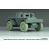 1/35 WWII British Dingo Scout Car Sagged Wheel set with Spare Wheel for MiniArt kits