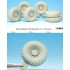 1/35 US MATV RG-31 Mk.5 Sagged Wheels Set for Kinetic kits