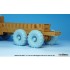 1/35 US M977 HEMTT Truck Mich.XL 1990 Sagged Wheel set for Italeri kits