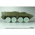 1/35 US Stryker Sagged Wheels #2 Michelin XZL 12.00 R20 Tyres ver. for AFV Club/Trumpeter kits