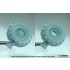 1/35 NATO M1014 MAN Tractor Sagged Wheel set Mich.XL for I LOVE KIT