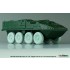 1/72 US M1126A1 Stryker ICV "XZL" Sagged Wheel set for Academy/Dragon kits