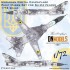 1/72 Ukrainian Su-24M Fencer Digital Camo & Insignia Masks Set for Italeri/Dragon/Revell